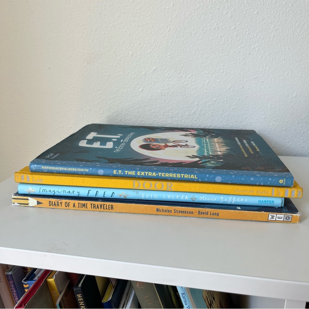 Children’s Hardcover Books | E.T, DOOR, Imaginary Fred, Diary of a Time … - Picture 4 of 12